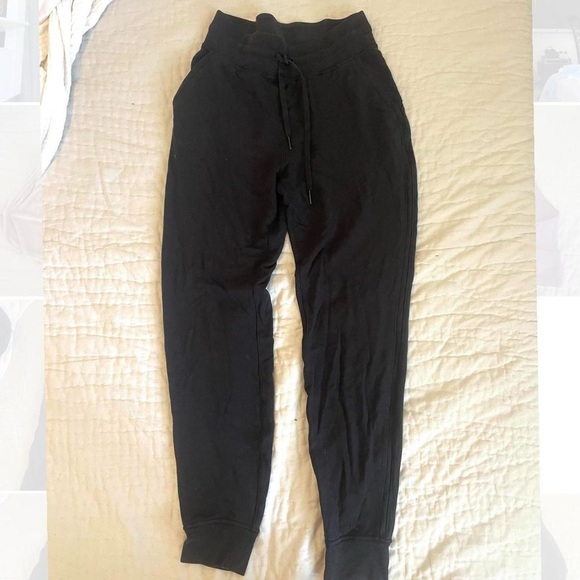 Lululemon Black Joggers - Picture 2 of 4